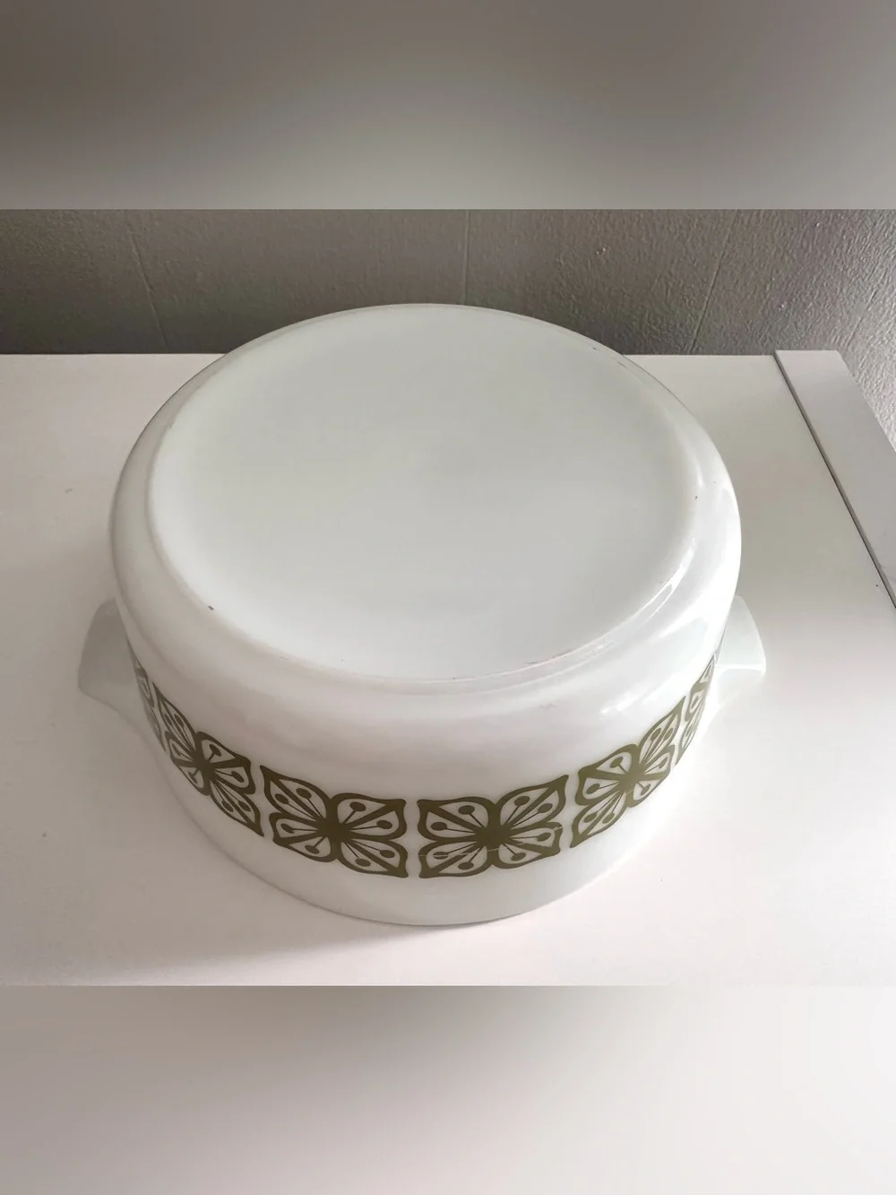 Vintage Pyrex Verde 2.5 Qt. Casserole